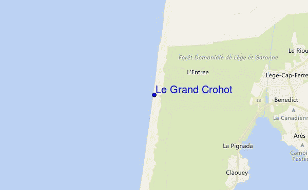 Le Grand Crohot location map