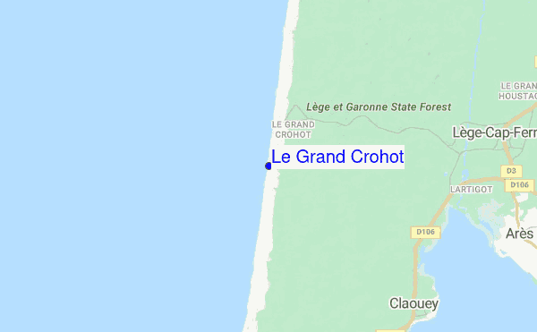 Le Grand Crohot location map