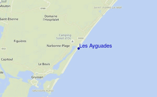 Les Ayguades location map