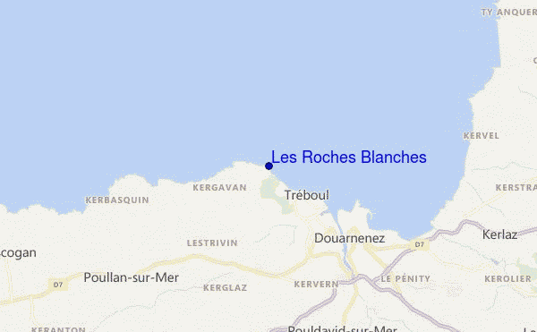 Les Roches Blanches location map