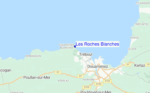 Les Roches Blanches location map