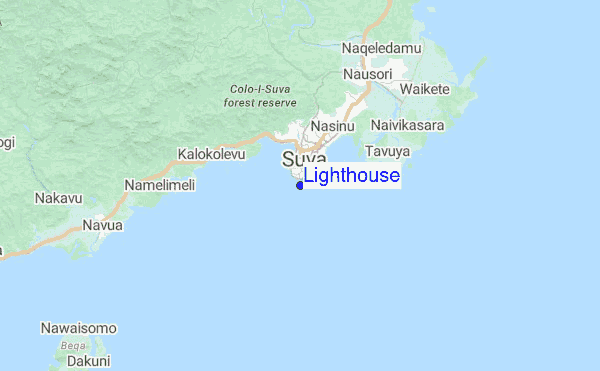 Lighthouse Location Map