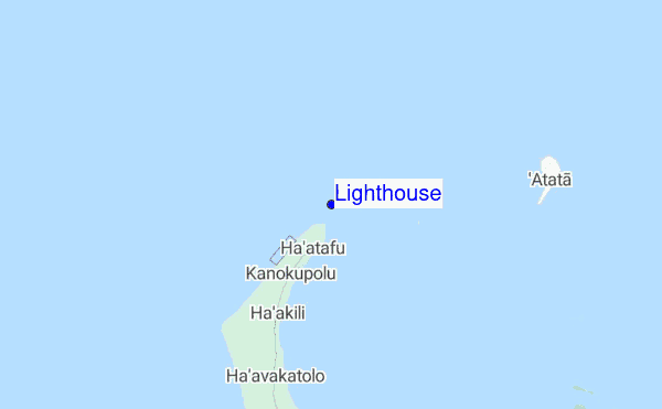 Lighthouse location map