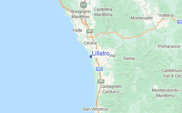 Lillatro Location Map
