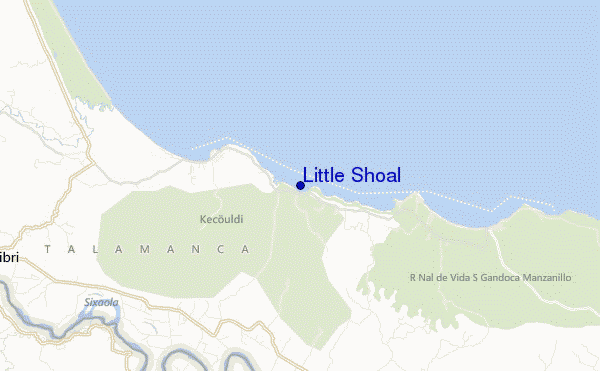 Little Shoal location map