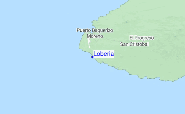 Loberia location map