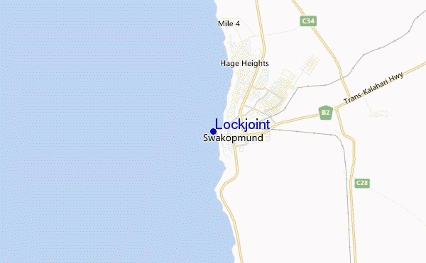 Lockjoint location map