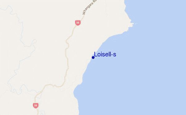 Loisell's location map