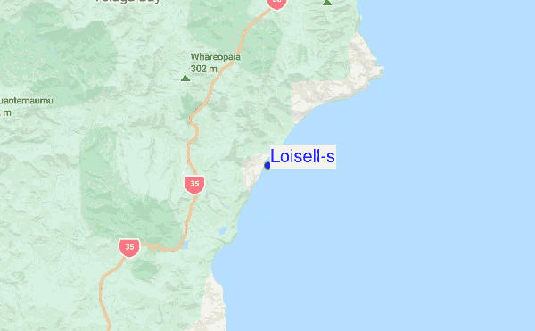 Loisell's location map