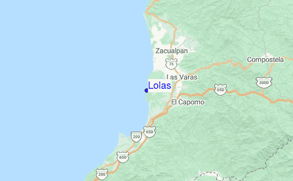 Lolas Location Map