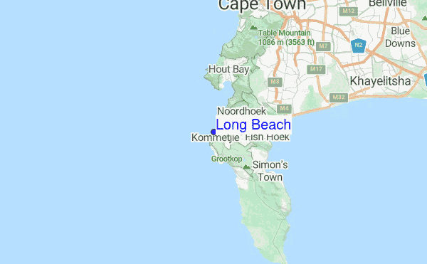 Long Beach Location Map