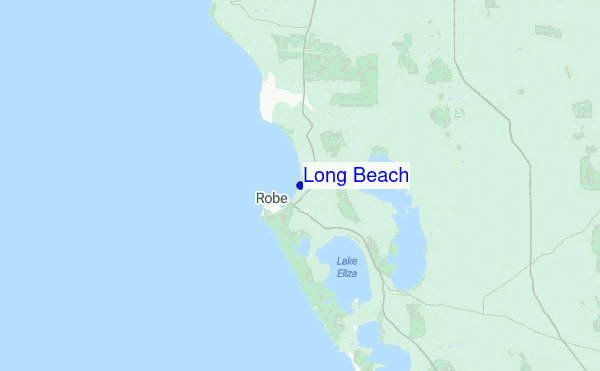 Long Beach Surf Forecast And Reports Sa East Coast Australia Long Beach Regional Map Local