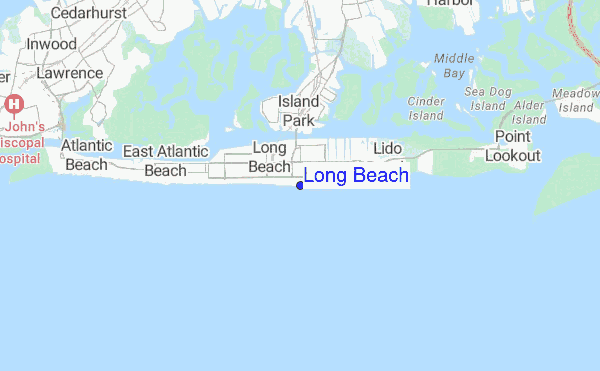 Long Beach location map