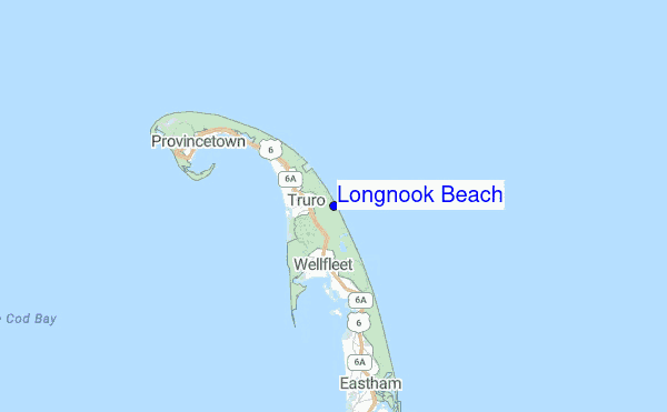 Longnook Beach Location Map