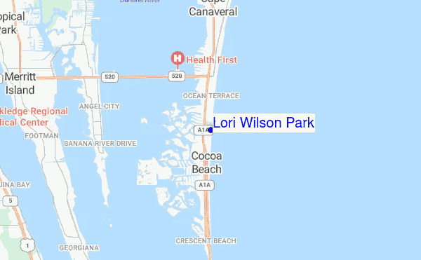 Lori Wilson Park location map