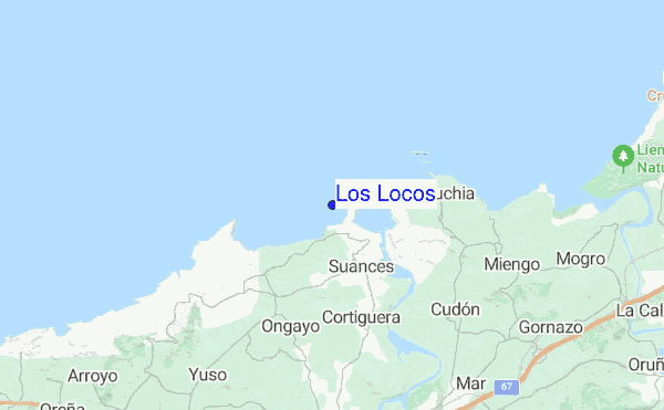 Los Locos location map