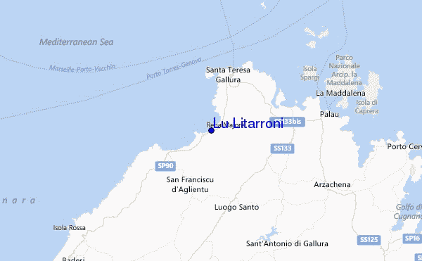 Lu Litarroni Location Map