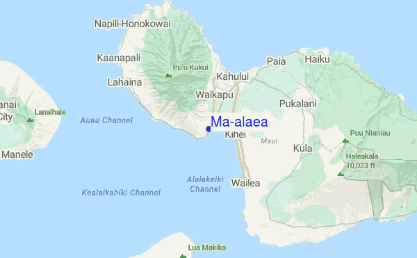 Maui Swell Chart