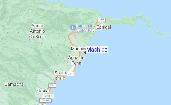 Machico location map