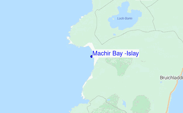 Machir Bay (Islay) location map