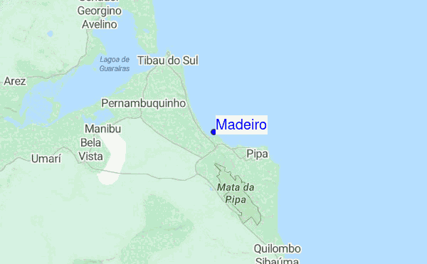 Madeiro location map