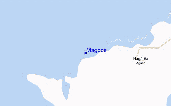 Magoos location map