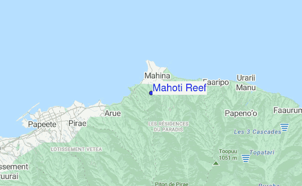 Mahoti Reef Surf Forecast and Surf Report