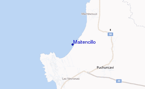 Maitencillo location map
