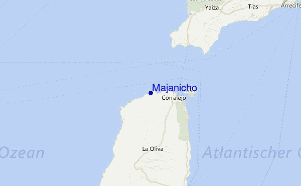 Majanicho Location Map