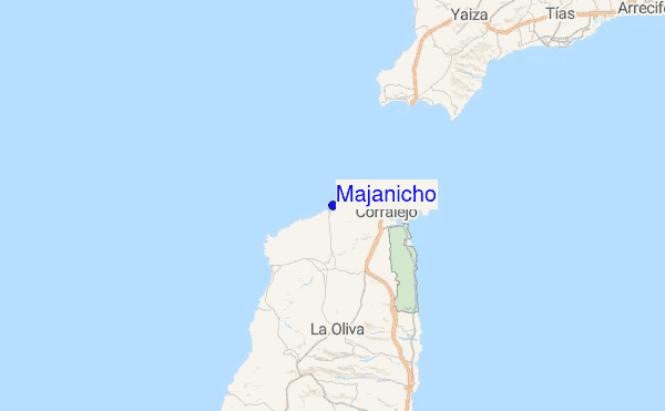Majanicho Location Map