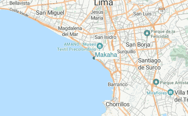 Makaha location map