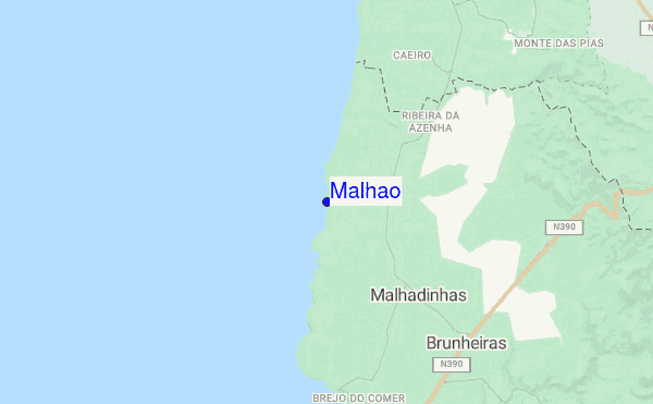 Malhão location map