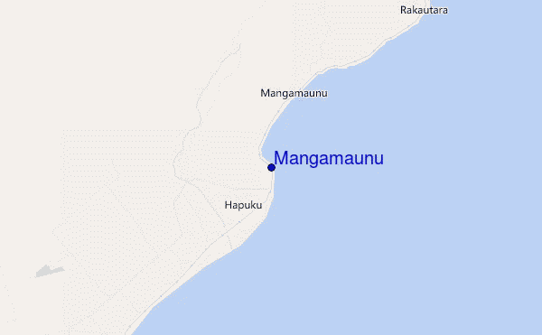 Mangamaunu location map