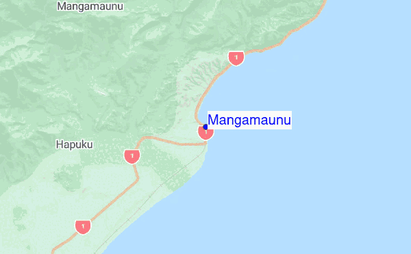 Mangamaunu location map