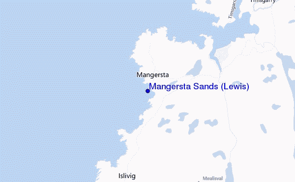 Mangersta Sands (Lewis) location map
