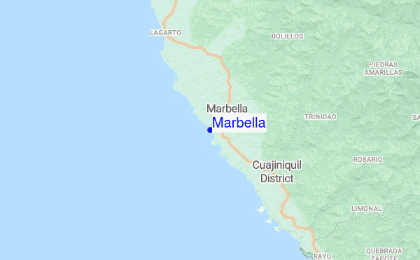 Marbella location map