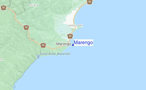 Marengo location map