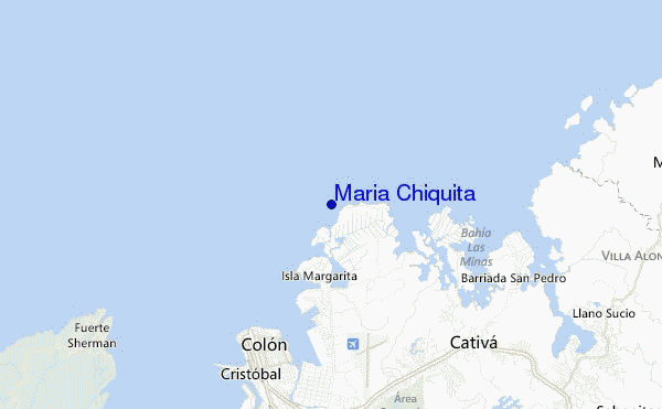 Maria Chiquita location map