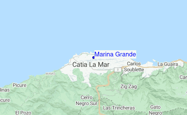 Marina Grande location map