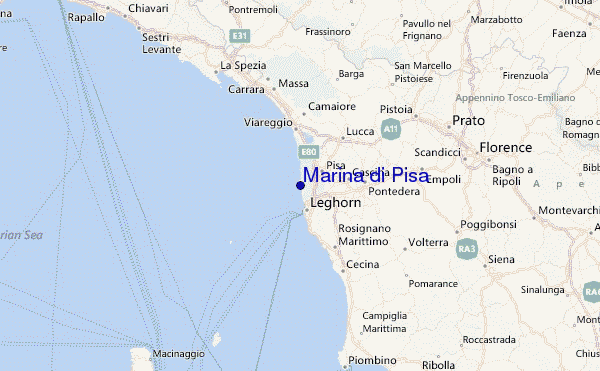 Marina Di Pisa 48 Hour Detailed Surf Forecast