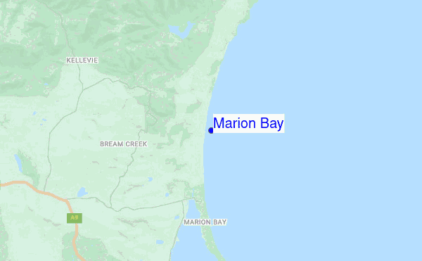 Marion Bay location map