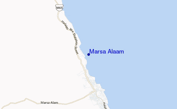 Marsa Alaam location map