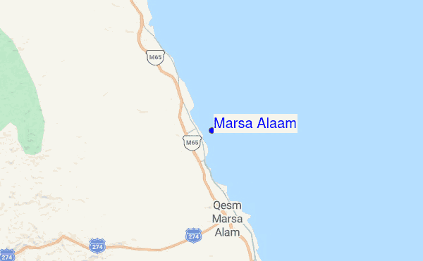 Marsa Alaam location map