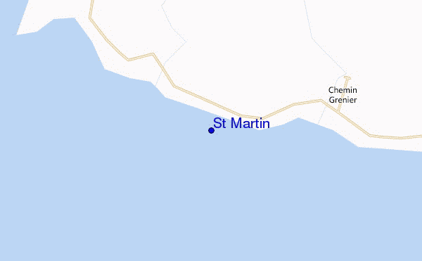 St Martin location map