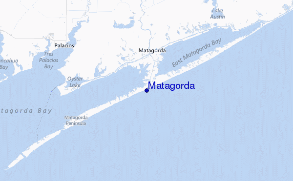 Matagorda Location Map