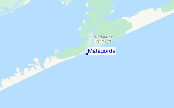 Matagorda location map