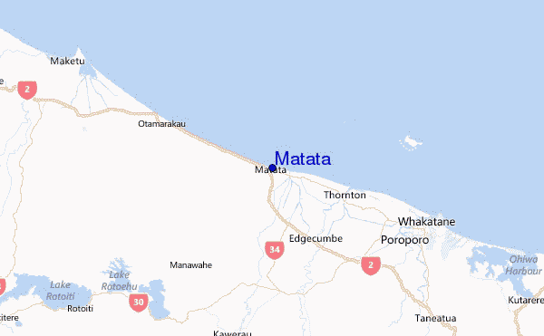 Matata Location Map