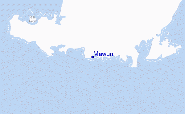 Mawun Location Map