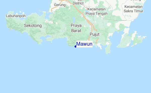 Mawun Location Map