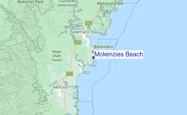 Batemans Bay Tide Chart